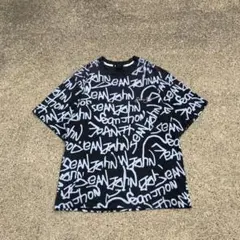 90s SEANJHON ショーンジョン フルプリント Tシャツ