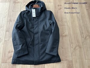 新品サンプル COMME CA MEN コムサメン【ライナー着脱可能】3WAYコート 2023 Part2 09ネイビー Mサイズ 17ME01 定価75,900円