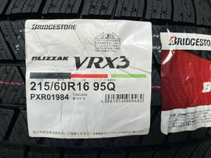 【タオル付き 2023年製】VRX3 215/60R16 95Q 4本セット 送料込み 93,800円～ ブリヂストン BS 新品 正規品 日本製