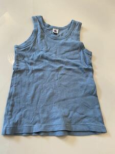 プチバトー タンクトップ サイズ116男の子中古1624