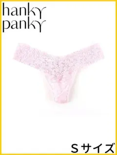 ハンキーパンキー hanky panky タンガ Tバック ピンク Sサイズ