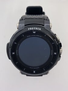 CASIO◆Smart Outdoor Watch PRO TREK Smart WSD-F30-BK [ブラック]/デジタル//