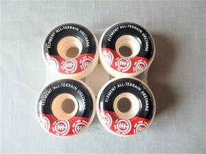 新品◆ELEMENT SECTION Wheels◆52mm/95A◆スケートボード/デッキ/トラック/ウィール/ベアリング/クルーザー