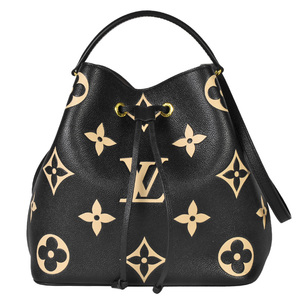 ルイヴィトン LOUIS VUITTON ネオノエ MM ハンドバッグ 2WAY モノグラム アンプラント M45497 ブラック RFID ショルダーバッグ レディース