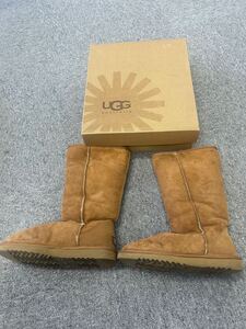 UGG CLASSIC TALL アグ ムートンブーツ 2way 5 23.5cm ムートンブーツ