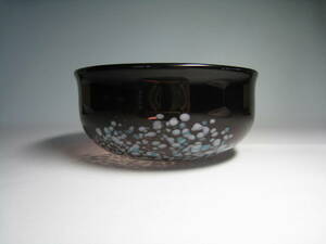 吹きガラス鉢　 　菓子鉢 