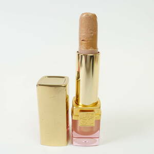 中古コスメ★ESTEE LAUDER エスティーローダー ピュアカラー リップスティック 口紅 502 VINYL GOLD