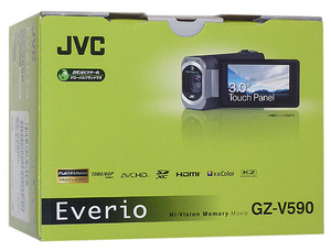 【中古】Victor・JVC メモリームービー Everio GZ-V590-N 元箱あり [管理:1050024967]