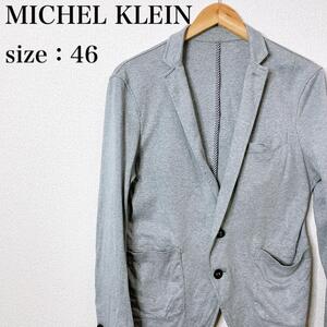 MICEHL KLEIN PARIS ミッシェルクラン カジュアル ラフ きれいめ コットン テーラードジャケット ストレッチ 着心地 羽織り 上品 も49