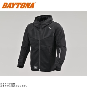 DAYTONA デイトナ 46764 DJ-010 ハーフメッシュパーカー ブラック サイズ:XL