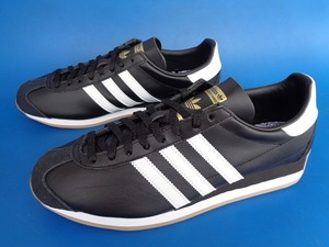 14288■新品 未使用 20年製 adidas originals country OG 27 FV1224 黒 白 金ベロ 27