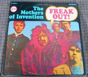 ●US盤オリジナル2LP「FREAK OUT !」The Mothers of Invention Frank Zappa／フランク・ザッパ（VERVE V6-5005-2）