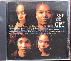 美品☆V.A サントラ:Set It Off★Da 5 Footaz Mc Lyte Bone Thugs-N-Harmony Queen Latifah Busta Rhymes★DJ kiyo missie kensei muro★