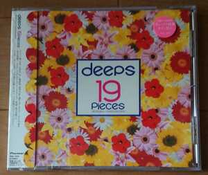 【廃盤新品】ｄｅｅｐｓ『19 pieces-all singles＋best selection』☆ディープス ベストアルバム☆Love is Real☆