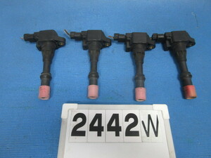 !2442W フィットアリア 前期 GD6 GD7 GD8 GD9 純正 イグニッションコイル 4本 CM11-109 送料520円