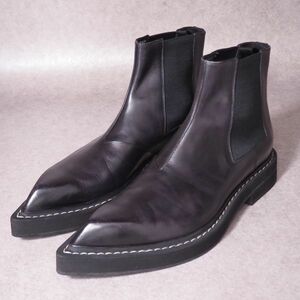 4-YB227【ほぼ未使用】BERLUTI ベルルッティ Hoxton ホクストン サイドゴアブーツ サイズ 10