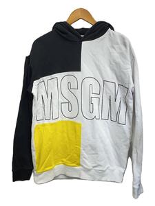 MSGM◆スウェット/XS/コットン/WHT/プリント/2540MM173