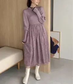 秋服ワンピース