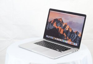 Apple MacBook Pro Retina Mid2015 A1398 macOS　Core i7 2.80GHz 16GB 512GB(SSD)■現状品