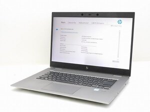 【1円スタート】hp Zbook Studio G5 4RG80PA#ABJ Core i7 8750H 2.2Ghz 16GB 15.6インチ OSなし BIOSのみ