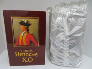 ヘネシー　XO　金キャップ　クリアボトル　コニャック　未開栓　700ml　40％　箱付　Hennessy