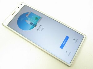 UQモバイル UQmobile Xperia 8 SOV42 ホワイト【R6642】