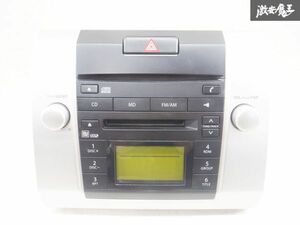 スズキ純正 MH21S MH22S ワゴンR デッキ CDデッキ MDデッキ オーディオ PS-4108J-B 39101-65K10 棚2J12