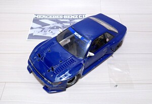 1/10 タミヤ Cカー シャーシ S13シルビアボディ付