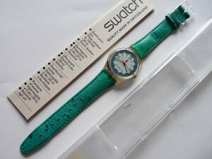 未使用電池交換済 スウォッチ レギュラーモデル Swatch 1993年 SPADES 品番GK152 ①