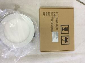 LEDパネルライト TKS-PAL-150DCW 5500-6000K 昼白色 AC100-240V ※電源ユニット無※ 電気工事 改修 リフォーム 改装 薄型 節電 長寿命 電材