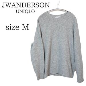 【JWANDERSON UNIQLO】クルーネックセーター/グレー/Mサイズ