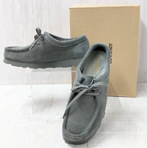 CLARKS ORIGINAL クラークス モカシン ショートブーツ サイズ5 1/2 グレー