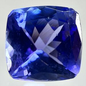 (天然タンザナイト1.048ct)j 約5.8×5.9mmソーティング付 ルース 裸石 宝石 ジュエリー tanzanite ゾイサイト k