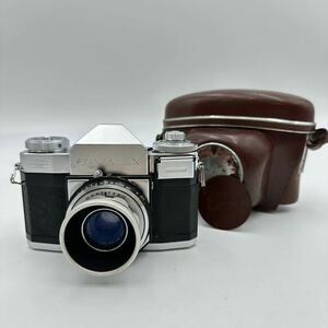 ZEISS IKON CONTAFLEX Ⅱ Tessar 45mm F2.8 ツァイスイコン コンタフレックス フィルムカメラ シャッターOK ジャンク品 現状品