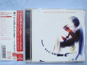 自己所有盤CD【HARDCORE SUPERSTAR(ハードコア・スーパースター）★NO REGRETS】正規日本盤全14曲（送料無料！）