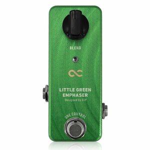 最落無し! One Control　LITTLE GREEN EMPHASER　/ a47087　音に奥行きと存在感を与えるブーストペダル！　1円