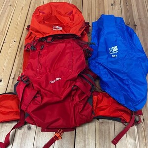 ◆ザックカバー付◆1円～◆カリマー Karrimor ridge 40 + リッジ40+ リュック ザック デイバック バックパック アウトドア 登山 mc01071914