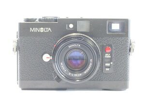 【ジャンク品】MINOLTA ミノルタ CLE M-ROOKOR 40mm F2 レンジファインダー フィルム カメラ 3131-K