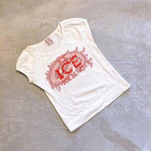 【ICE】（10）キッズ Tシャツ ロゴ イタリア製 トップス