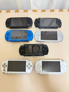 1円から　PSP 3000 5点　と　PSP 1000 2点　まとめ売りセット　現状渡し