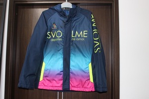 スボルメ svolme 中綿　ハーフコート　150 ネイビー