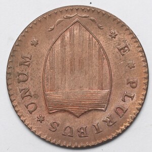 旧家蔵出し 海外古錢 1798 銅貨 古美術品 収集家 9.4g 31.1mm