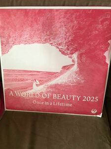 JAL カレンダー　2025 A WORLD of BEAUTY 壁掛け　普通版　新品