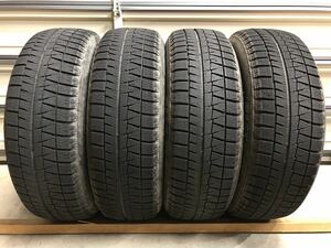 ブリヂストン ブリザック REVO GZ 195/60R16 4本セット 16年製 バリ溝 深溝 バリ山 中古 美品 屋内保管 BLIZZAK