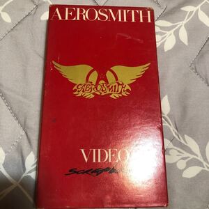 音楽ビデオテープ　AEROSMITH VIDEO SCRAPBOOK