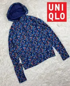 【コラボ品】UNIQLOユニクロ&リバティ 長袖パーカー　レディース　S 花柄