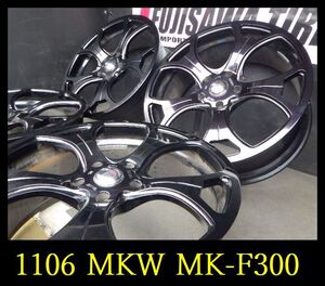 【1106】★T00103284◆MKW MK-F300◆24x10J 5穴 PCD150 +58◆4本