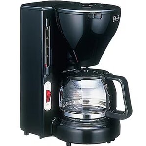 Melitta コーヒーメーカー JCM-551-K ブラック スウィング式フィルター 保温付き 0.7L メリタ キッチン家電 レトロ 2061220