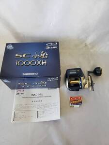 あ1053 新品 未使用 SHIMANO シマノ SC 小船 1000XH 11 リール ★釣具屋閉店品 引き取り可 大阪