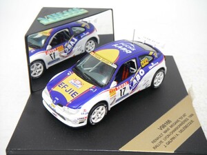 ■ VITTESSEビテス 1/43 RENAULT MAXI MEGANE ”EFJIE” FRANCE 1998 J.GALPIN / A.DELEBECQUE ルノー・マキシメガーヌ ミニカー